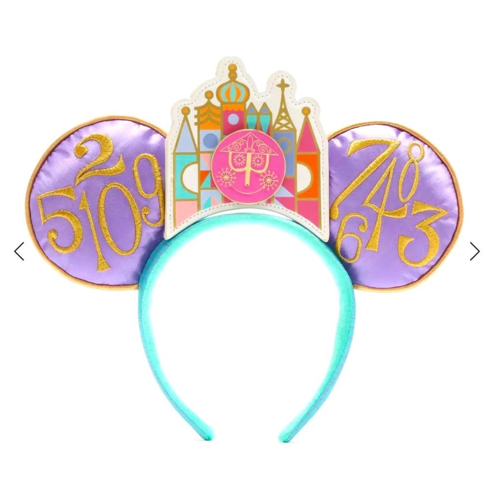 50th Anniversary-Mickey Mouse Main Attraction Small World Ears